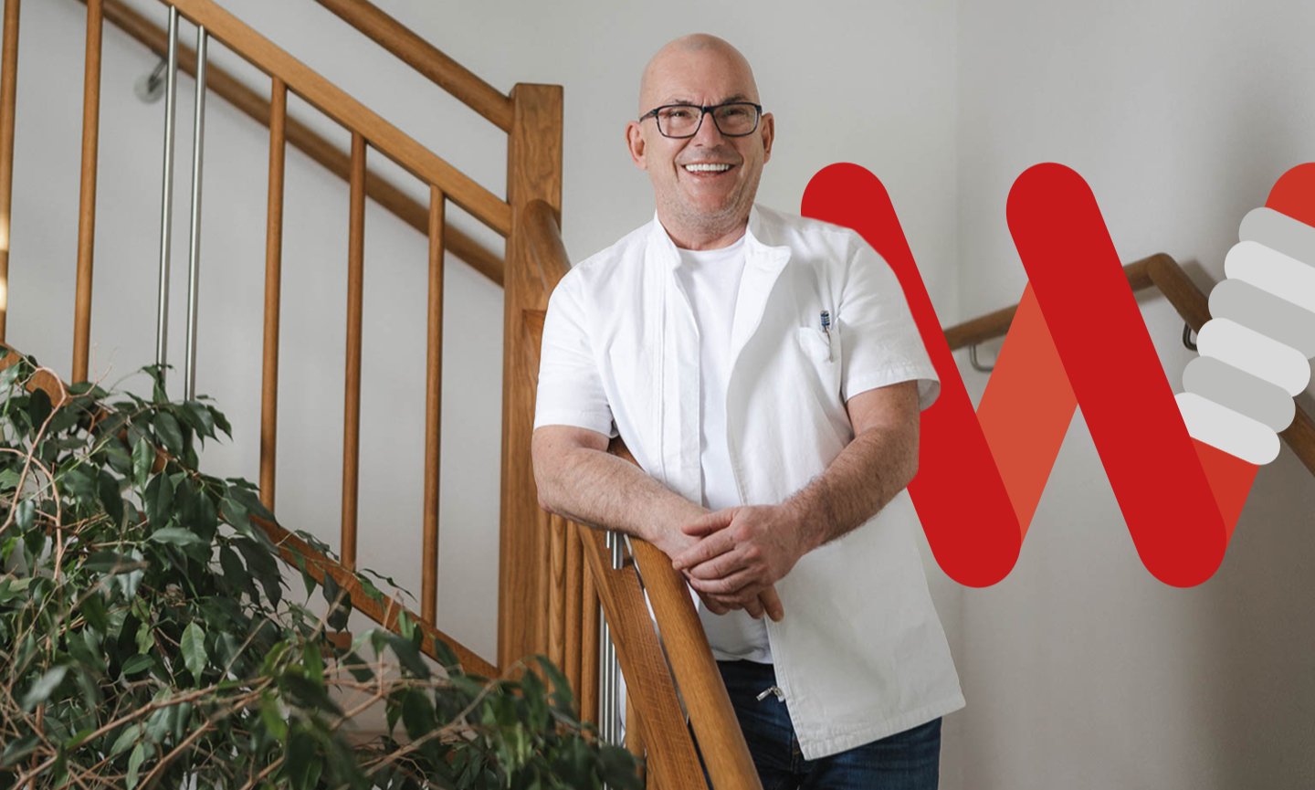 Dirk Weißgerber in der Praxis Wundgesund